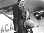 Amy Johnson at Aldridge Airport in 1932