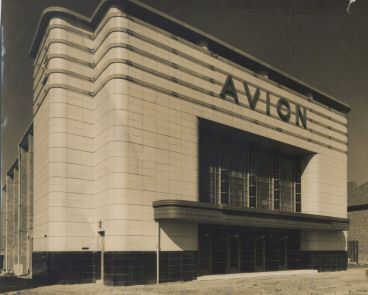 The Avion super Cinema De-Lux in Aldridge Walsall west midlands during construction