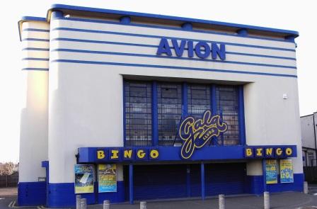 The Avion super Cinema De-Lux in Aldridge Walsall west midlands as a Gala bingo hall untill closure in September 2009