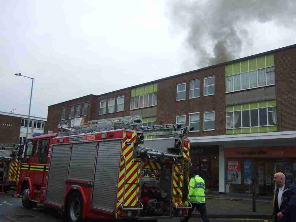 Ruby takeaway fire spreads to upstairs flat in Aldridge