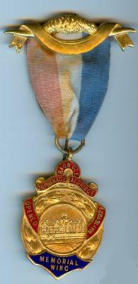 Aldridge Orphanage jewel medal commemorating the opening of Aldridge Orphanage  Memorial Wing.
