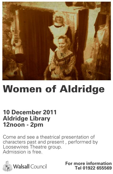 Free Christmas event in Aldridge as part of Aldridge Christmas Festivities on Saturday 10 December